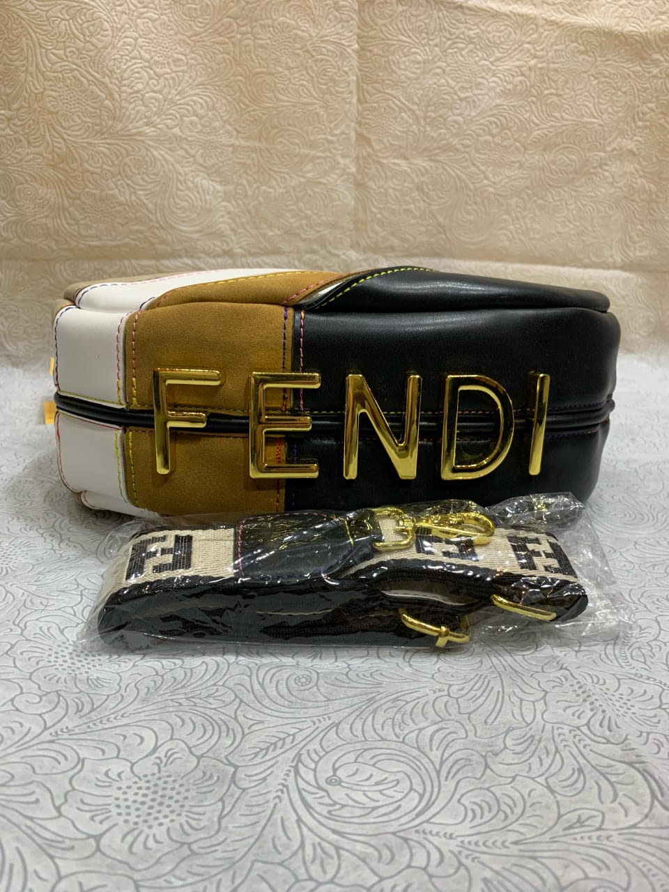 Fendi Moonlight Crescent Shoulder Bag