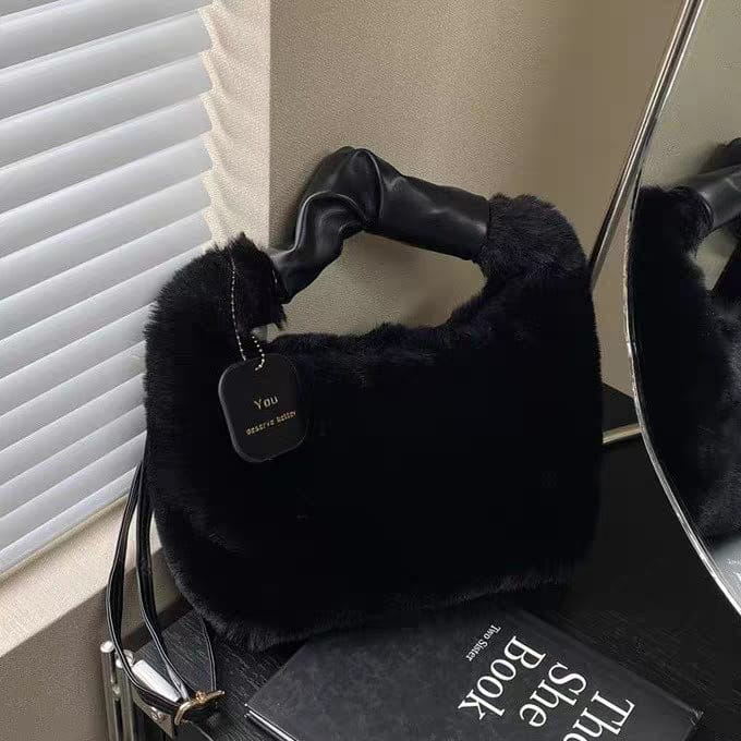 Luxury Faux Fur Handbag